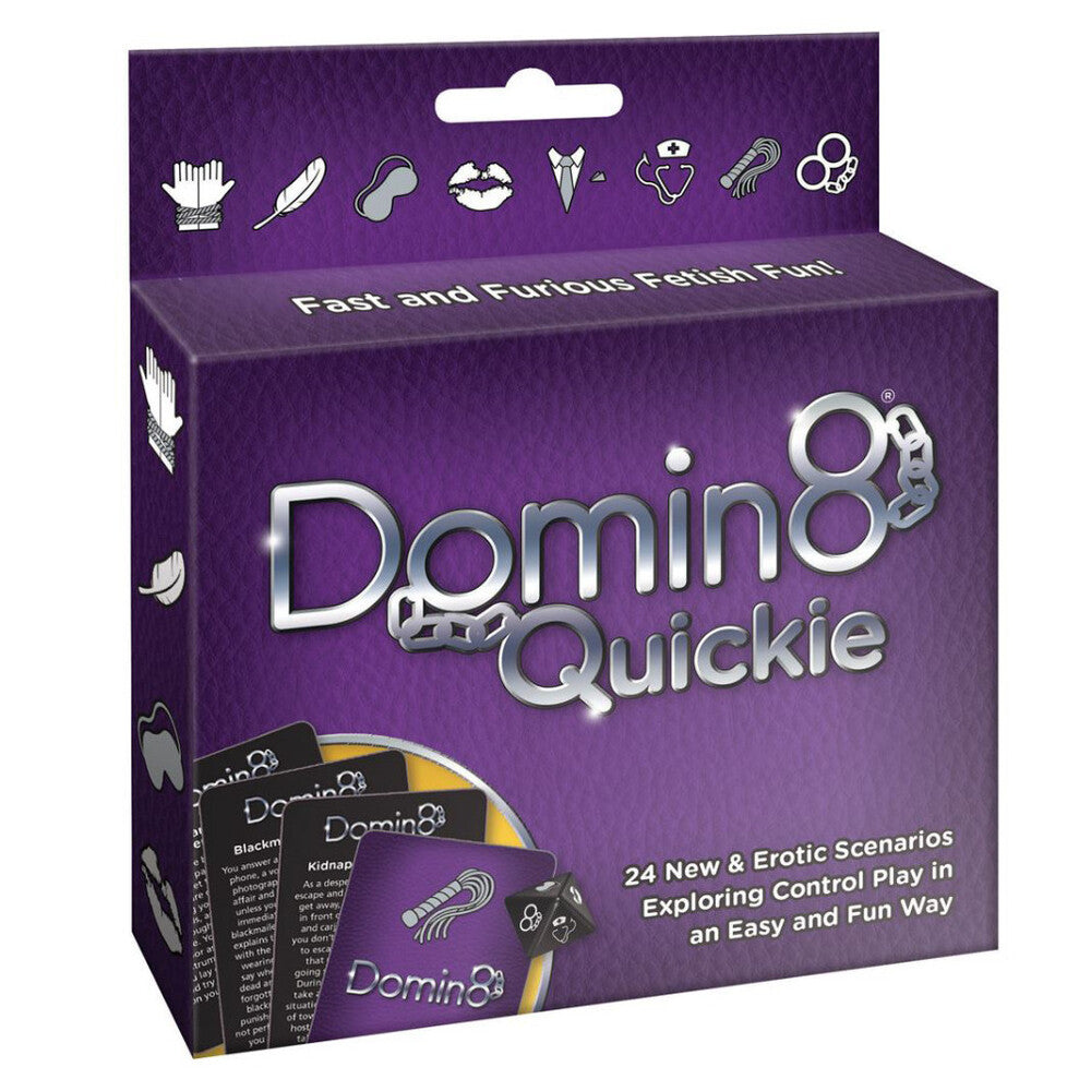 Domin8 Quickie Card Game For Couples Intimacy Play Night Default Title Games