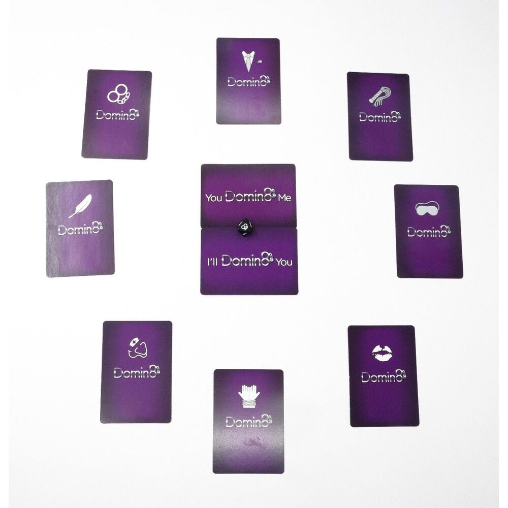 Domin8 Quickie Card Game For Couples Intimacy Play Night Games
