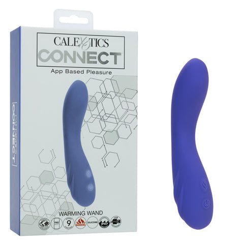 CalExotics Connect Warming Wand – App-Controlled Heated Wand Vibrator Default Title > Sex Toys > Remote Control Toys