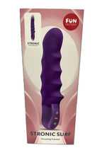 Fun Factory Stronic Surf – USB Rechargeable Thrusting Vibrator 20 cm Purple > Vibrators > Standard Vibrators