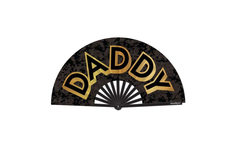 Daddy Folding Fan Adult Accessory > Clothes > Accessories Main image