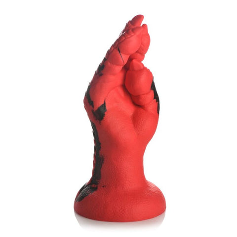 Demon Claw Fisting Silicone Dildo with Scales and Claws for Unique Pleasure