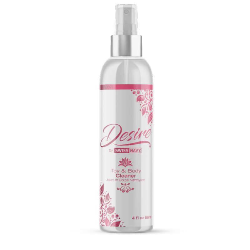 Desire Toy and Body Cleaner 4oz 118ml Antibacterial Formula Intimate Hygiene Cleaner > Essentials > Toy Cleaners