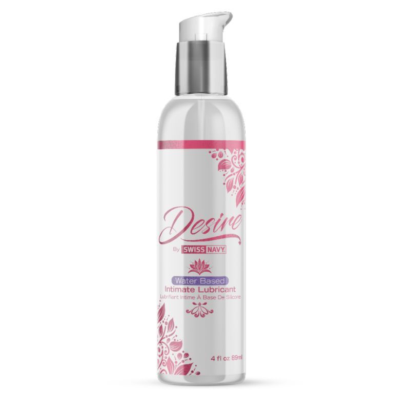 Desire Water Based Intimate Lubricant 4oz/118ml - Enhance Pleasure Water Based Lube