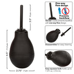 CalExotics One-Way Anal Douche with Black Leak-Proof Nozzle 7.3 fl. oz. Squeeze Bulb > Essentials > Douches