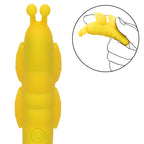 Neon Vibes The Butterfly Vibe Yellow Silicone Finger Teaser with 10 Functions and Rechargeable > Vibrators > Finger Vibrators