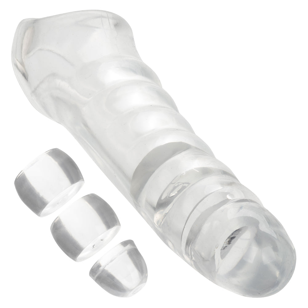 Performance Maxx Clear Extension Kit adds 3.75" inches Bonus Girth > Sex Toys For Men > Penis Sleeves
