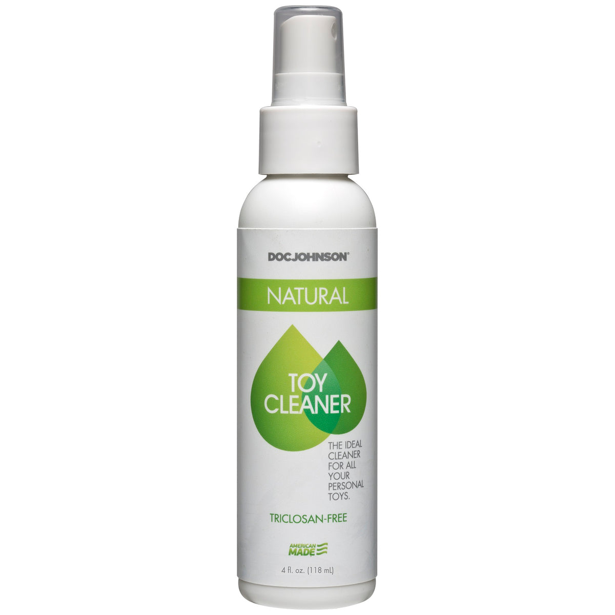 Doc Johnson Natural Toy Cleaner Triclosan-Free Spray 4 fl oz > Essentials > Toy Cleaners