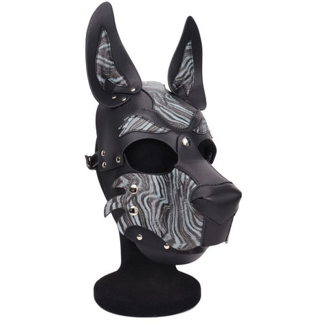 Dog/Pup Hood Blue - Adjustable Comfortable Fit Hood > Bondage Gear > Masks