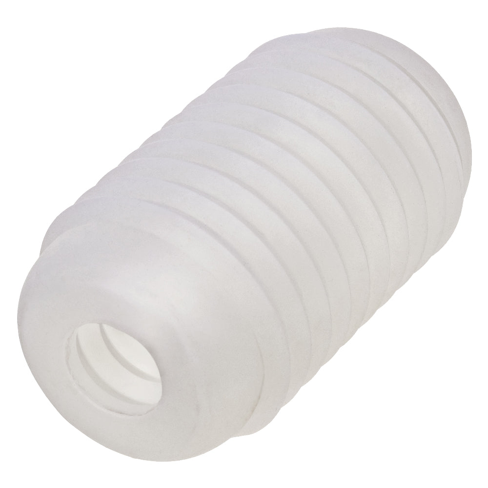Pop Sock Ribbed Clear Soft Tight Stretchy Reversible Masturbator Sleeve > Sex Toys For Men > Masturbators Cup