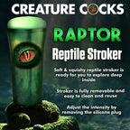 Creature Cocks Raptor Reptile Stroker > Sex Toys For Men > Masturbators > Fantasy