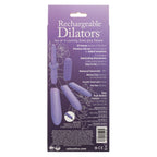 Dr. Laura Berman Dilators Set with Four Locking Sizes and Premium Silicone Textured Sleeve in Purple > Sex Toys > Dilators