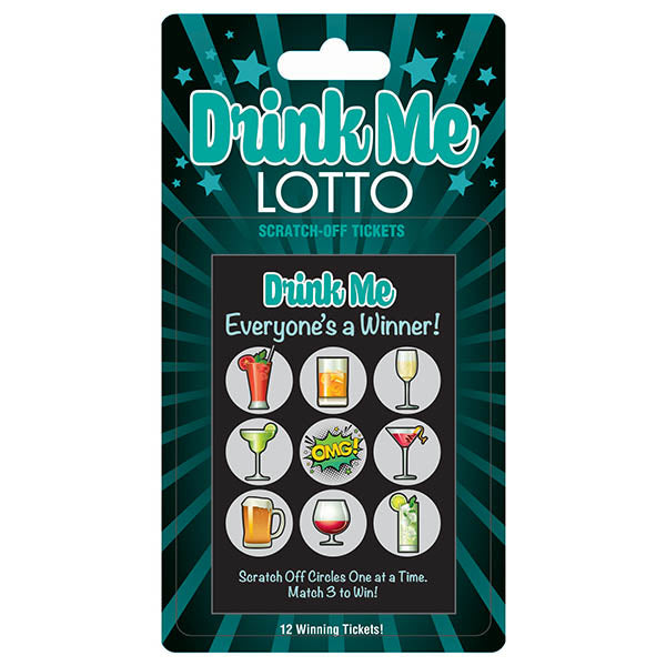 Drink Me Lotto Party Scratcher – Erotic Game Set for Adults Default Title Gag Gifts & Novelties