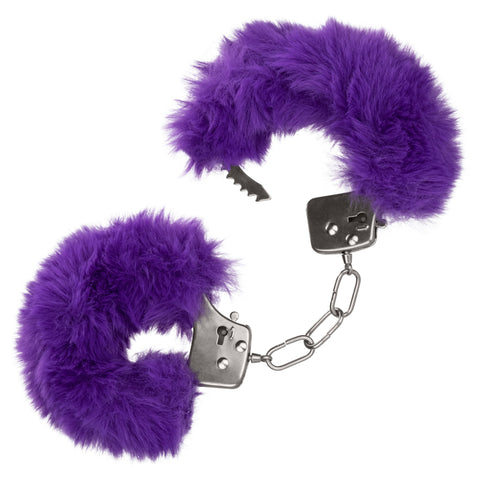 Ultra Fluffy Purple Furry Handcuffs For Couples Play > Bondage Gear > Handcuffs