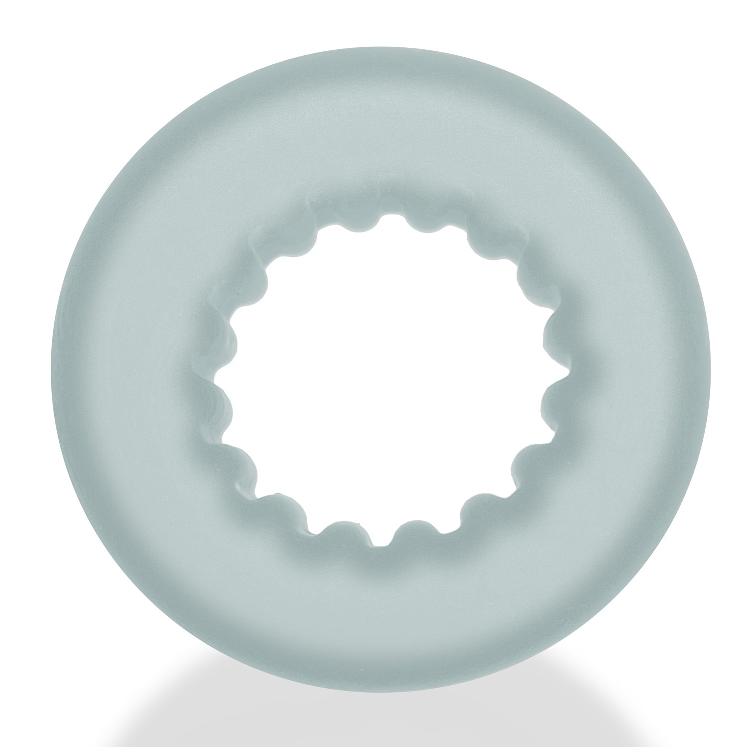 Oxballs Axis Inner Ribbed Griphold Cockring Clear Ice Edition Clear > Cock Ring > Single Main image