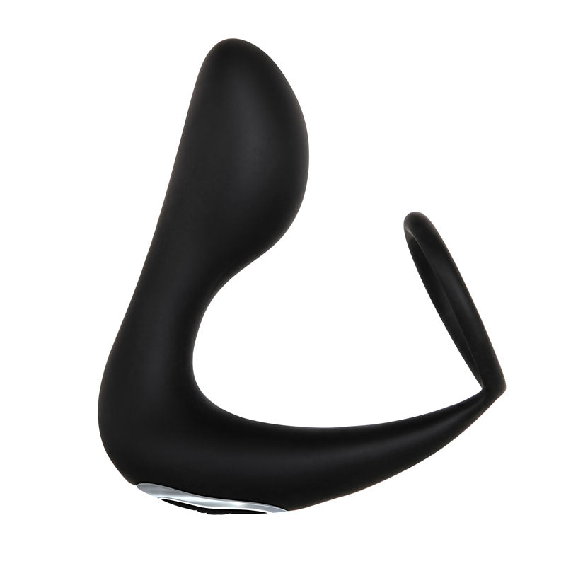 Adam & Eve Adam's Rechargeable Prostate Pleaser and Cock-Ring – USB Rechargeable Secondary image