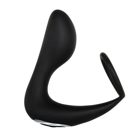 Adam & Eve Adam's Rechargeable Prostate Pleaser and C-Ring – USB Rechargeable 10-Speed Anal Plug with Cock Ring Prostate Tools