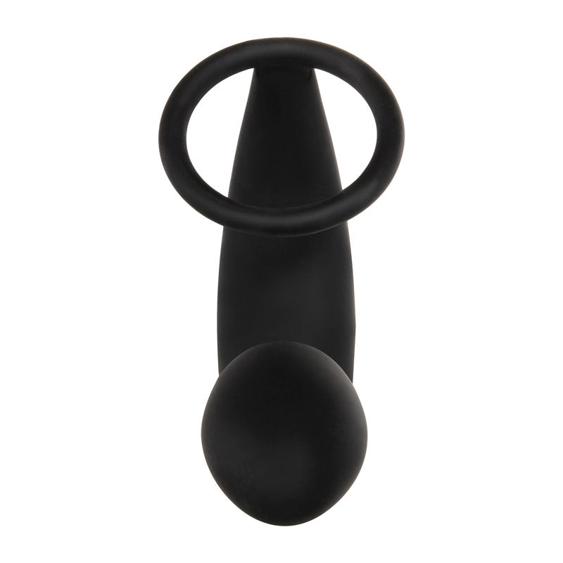 Adam & Eve Adam's Rechargeable Prostate Pleaser and Cock-Ring – USB Rechargeable > Anal Range > Prostate Plugs
