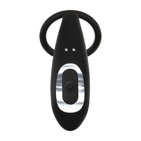 Adam & Eve Adam's Rechargeable Prostate Pleaser and C-Ring – USB Rechargeable 10-Speed Anal Plug with Cock Ring Prostate Tools