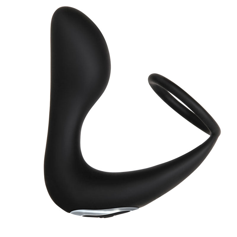 Adam & Eve Adam's Rechargeable Prostate Pleaser and C-Ring – USB Rechargeable 10-Speed Anal Plug with Cock Ring Prostate Tools
