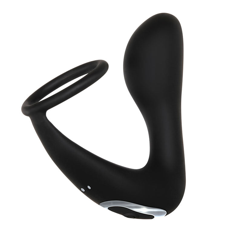 Adam & Eve Adam's Rechargeable Prostate Pleaser and Cock-Ring – USB Rechargeable > Anal Range > Prostate Plugs