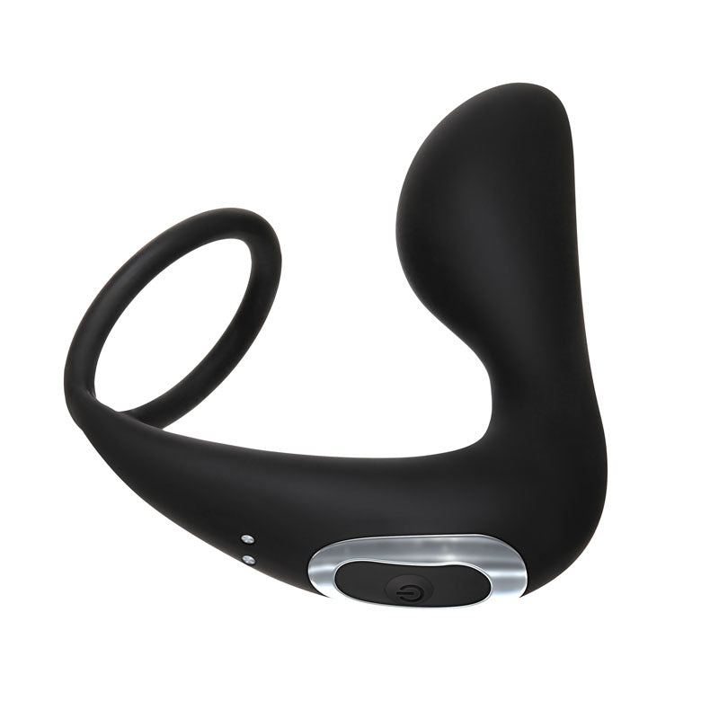 Adam & Eve Adam's Rechargeable Prostate Pleaser and C-Ring – USB Rechargeable 10-Speed Anal Plug with Cock Ring Prostate Tools