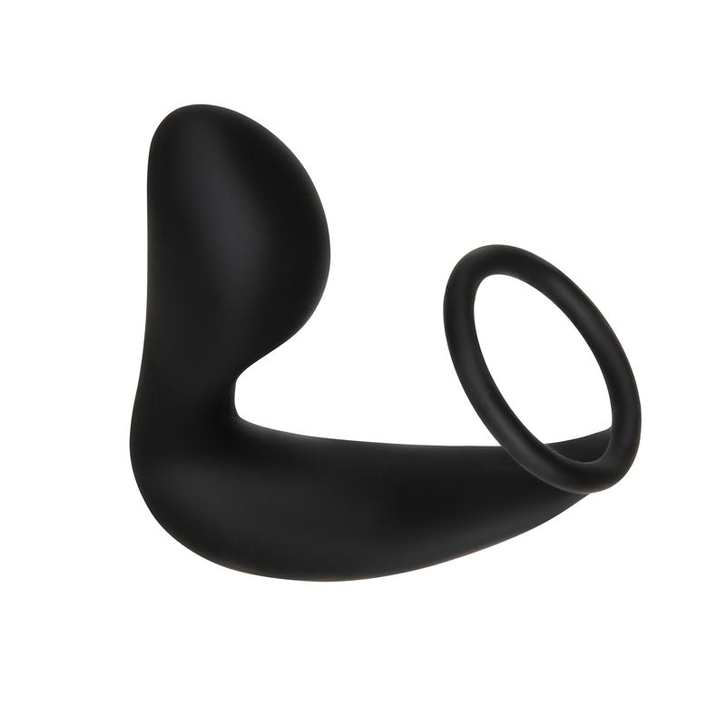 Adam & Eve Adam's Rechargeable Prostate Pleaser and Cock-Ring – USB Rechargeable > Anal Range > Prostate Plugs