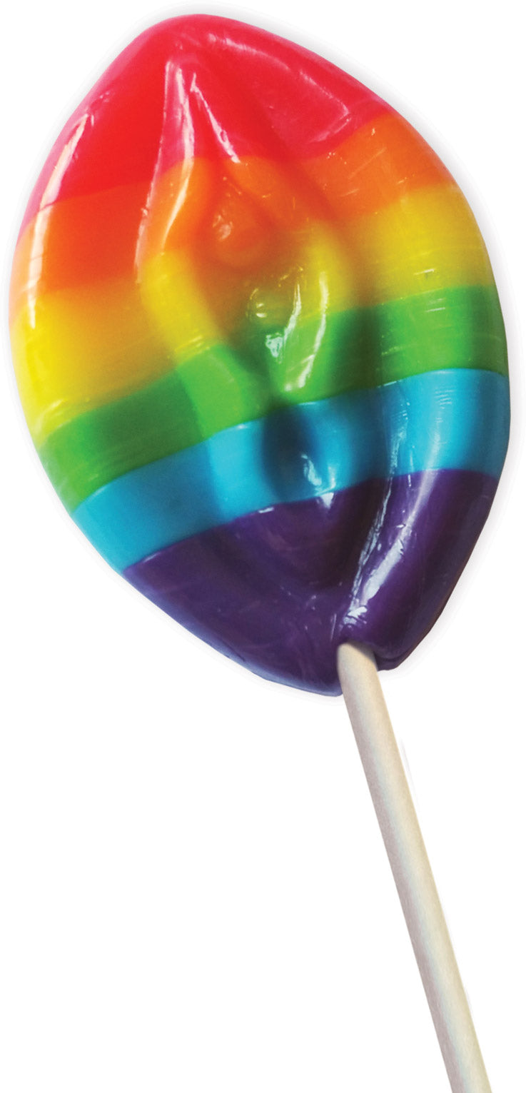 Rainbow Pussy Pop – Multi-Flavored Erotic Candy Lollipop Rainbow > Novelties > Candy & Edible Items