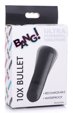 Bang! 10X Vibrating Metallic Bullet – USB Rechargeable Bullet Vibrator > Vibrators > Mini Vibrators