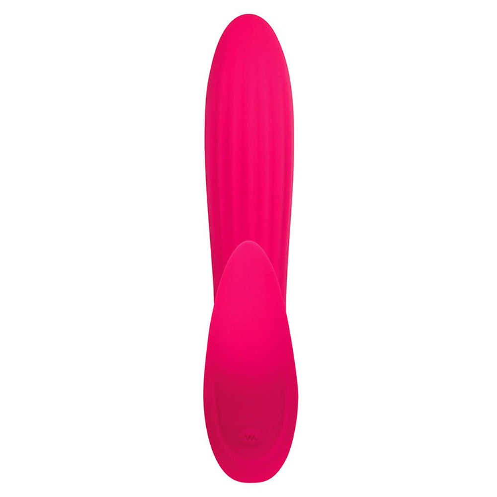 Adam & Eve Eves Bliss (Pink) – USB Rechargeable Rabbit Vibrator 17.8 cm > Vibrators > Ladies > Rabbit