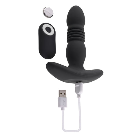 Playboy Pleasure Trust the Thrust 13.7 cm Butt Plug > Anal Range > Vibrating Butt Plugs