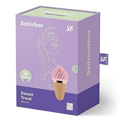 Satisfyer Sweet Treat Rotating Clitoral Vibrator Pink STIMULATORS