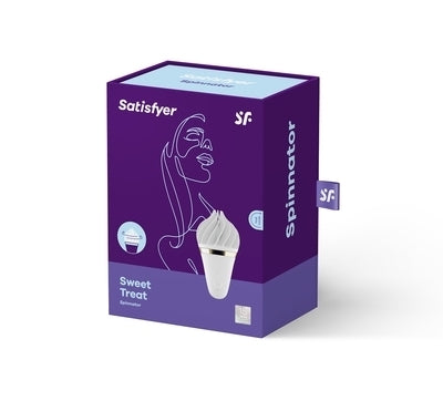 Satisfyer Sweet Treat White/Gold White STIMULATORS