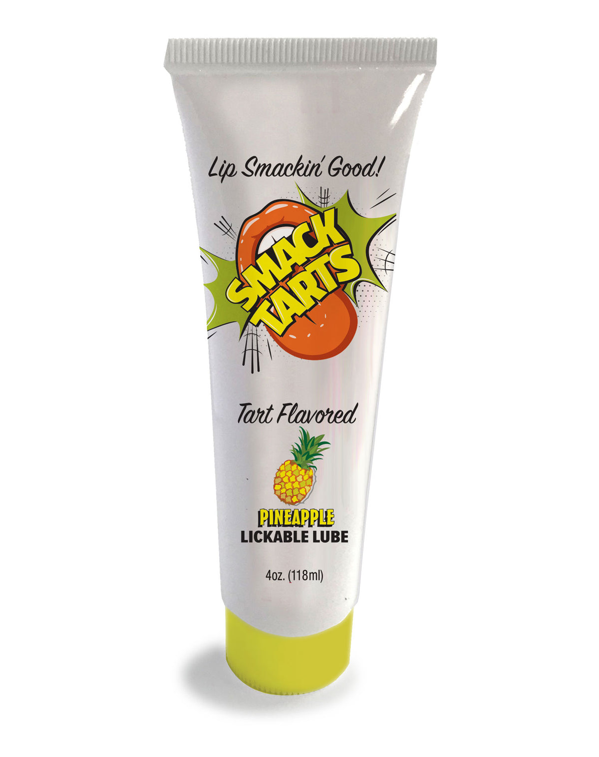 Smack Tarts Sour Pineapple Flavored Lubricant 120ml Tube > Lube > Flavoured