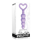 Sweet Treat Heart-Shaped Silicone Beads – 6.15" Flexible Graduated Butt Plug > Anal Range > Anal Beads