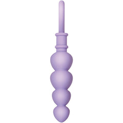 Evolved Sweet Treat -  11.5 cm Beaded Butt Plug with Handle