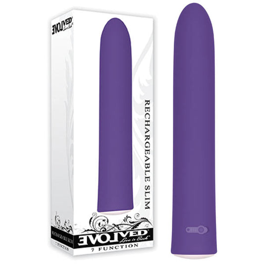 Rechargeable Slim -  15.2 cm (6'') USB Rechargeable Vibrator