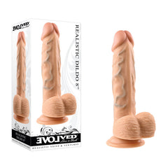 Evolved REALISTIC DILDO 8'' LIGHT -  21 cm Dong