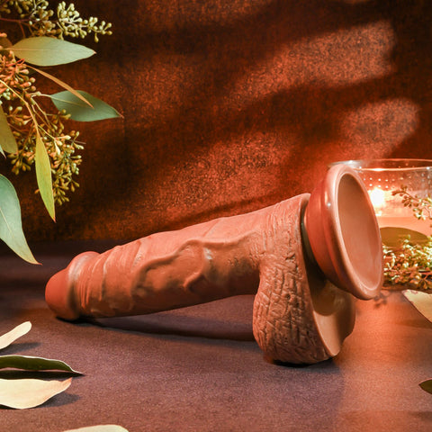 Evolved Realistic Dildo 8 Inch Dark 21 Cm Dong Dongs Realistic