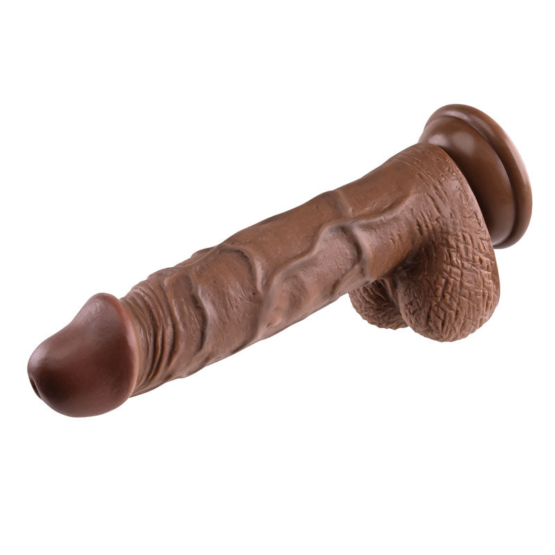 Evolved REALISTIC DILDO 8'' DARK -  21 cm Dong