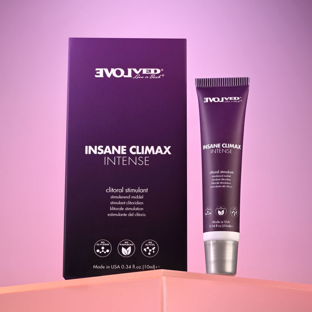 Evolved Insane Climax Intense Clitoral Stimulation Gel – 10ml