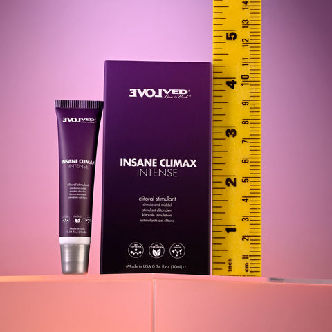 Evolved Insane Climax Intense Clitoral Stimulation Gel 10ml Enhancers Female
