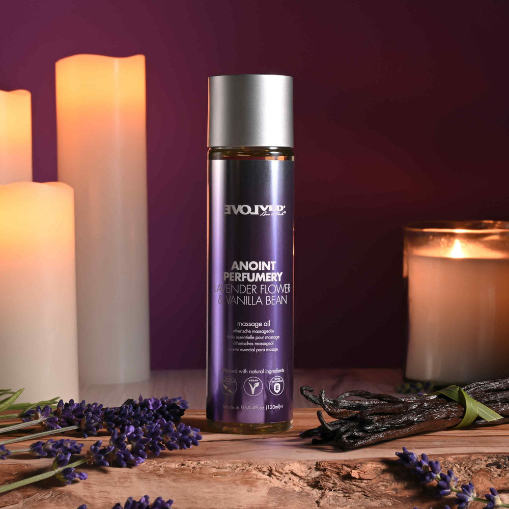 ANOINT PARUMERY - Lavender Flower & Vanilla Bean Massage Oil