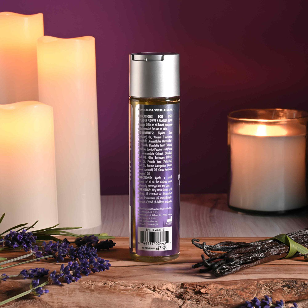 Evolved Anoint Perfumery (Lavender Flower & Vanilla Bean) – Massage Oil 120ml > Essentials > Massage Oil