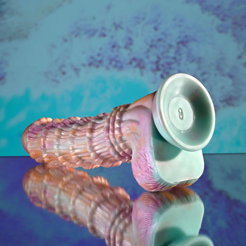 Evolved Fantasy Multicoloured 27.6 cm USB Rechargeable Vibrating Dildo with Remote > Sex Toys > Other Dildos