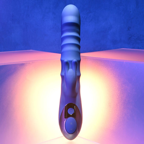 Evolved The Ringer 23.8 cm USB Rechargeable Rabbit Vibrator VIBRATORS-RABBIT