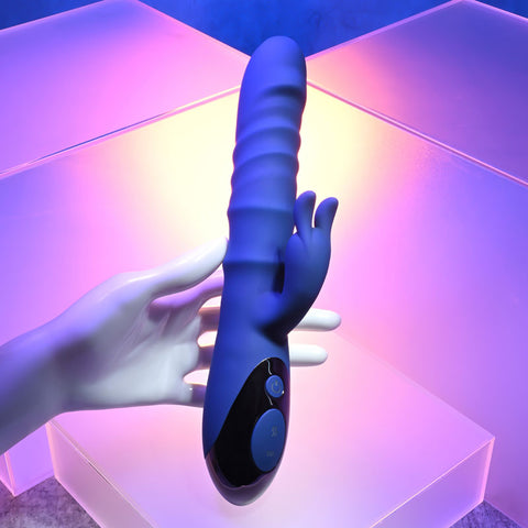 Evolved The Ringer 23.8 cm USB Rechargeable Rabbit Vibrator VIBRATORS-RABBIT