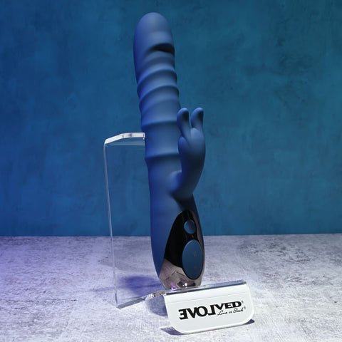 Evolved The Ringer 23.8 cm USB Rechargeable Rabbit Vibrator VIBRATORS-RABBIT