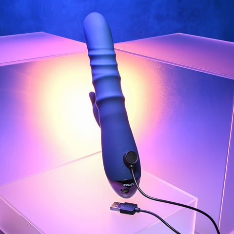 Evolved The Ringer 23.8 cm USB Rechargeable Rabbit Vibrator VIBRATORS-RABBIT