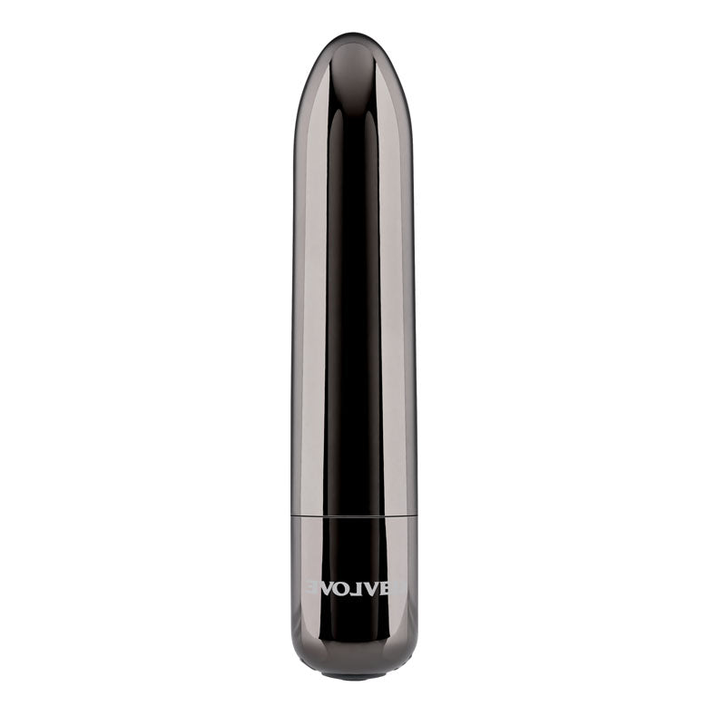 Evolved Real Simple (Black) – USB Rechargeable 10 cm Bullet Vibrator > Vibrators > Finger Vibrators